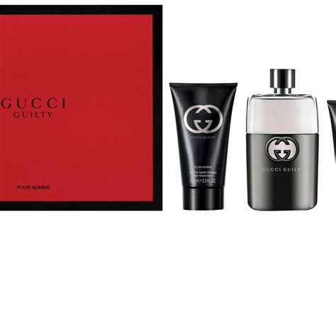 gucci gift set for men|gucci guilty for him gift set.